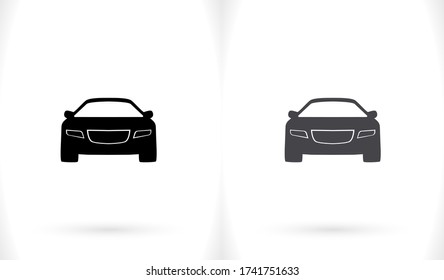 Machine outline line icon isolated on beautiful background. Car symbol for website design,logo, user interface. Editable stroke. Vector transport illustrator. EPS 10 line. car