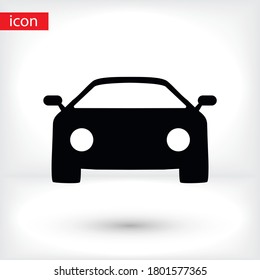 Machine outline line icon isolated on beautiful background. Car symbol for website design,logo, user interface. Editable stroke. Vector transport illustrator. EPS 10 line. car