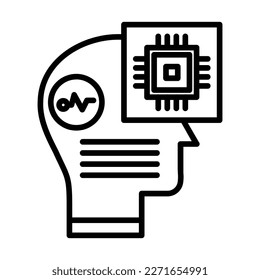 Machine Perception Icon Design For Personal And Commercial Use