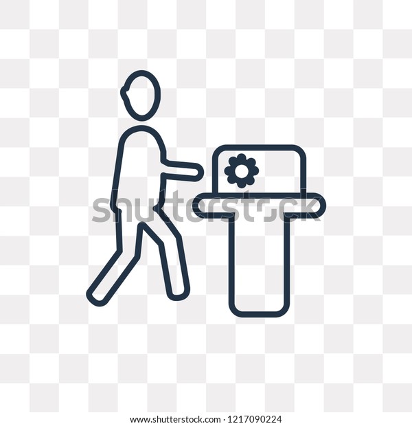 MAchine Repair vector outline icon isolated on\
transparent background, high quality linear MAchine Repair\
transparency concept can be used web and\
mobile