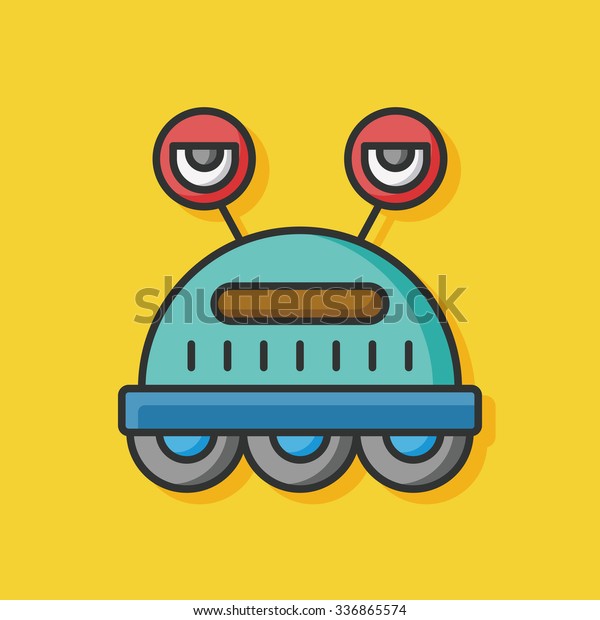 machine robot icon\
vector