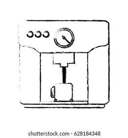 machine serving coffee related icon image 