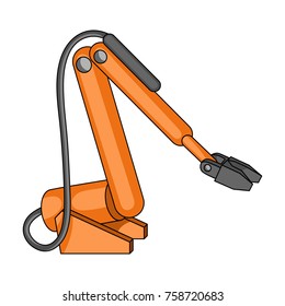 Machine, single icon in cartoon style.Machine, vector symbol stock illustration web.