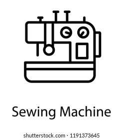 Machine to stitch clothes is sewing machine 
