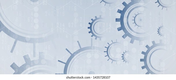 machine technology gears. retro gearwheel mechanism abstract bacground