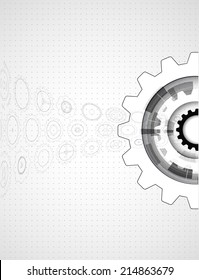 machine technology gears. retro gearwheel mechanism abstract bacground