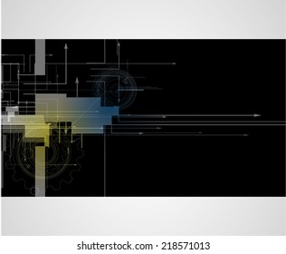 machine technology gears. retro gearwheel mechanism abstract background