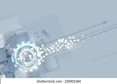 machine technology gears. retro gearwheel mechanism abstract background