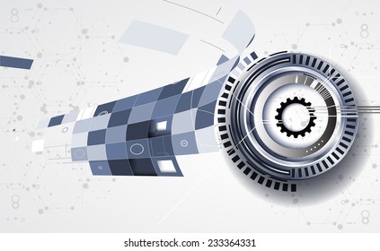 machine technology gears. retro gearwheel mechanism abstract background