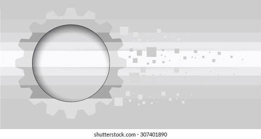 machine technology gears. retro gearwheel mechanism abstract background