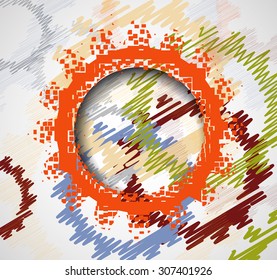 machine technology gears. retro gearwheel mechanism abstract background