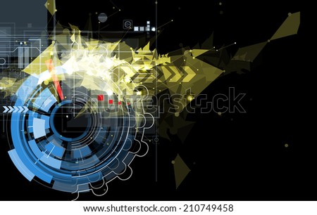 machine technology gears. retro gearwheel mechanism abstract bacground