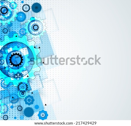 machine technology gears. retro gearwheel mechanism abstract bacground