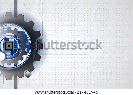machine technology gears. retro gearwheel mechanism abstract bacground