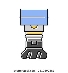 machine tooling mechanical engineer color icon vector. machine tooling mechanical engineer sign. isolated symbol illustration