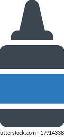 machine vector glyph color icon 