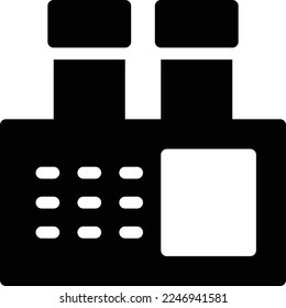 machine  Vector illustration on a transparent background. Premium quality symmbols. Glyphs vector icons for concept and graphic design. 
