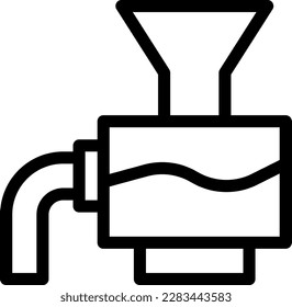 machine Vector illustration on a transparent background. Premium quality symmbols. Thin line vector icons for concept and graphic design. 
