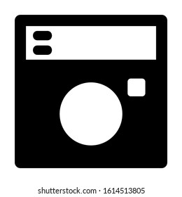 machine wash icon isolated sign symbol vector illustration - high quality black style vector icons
