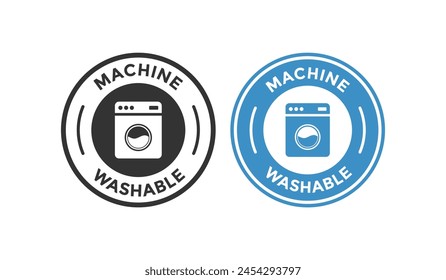 Maschinenwaschbares Logo-Design für Informationszeichen