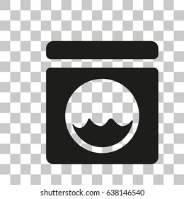 Machine washing icon vector