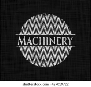 Maschinenschalkplatten-Emblem