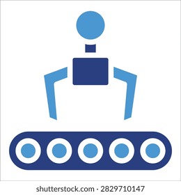 Machinery Icon Element For Design