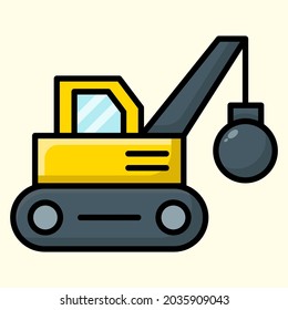 gráfico vectorial de icono de maquinaria