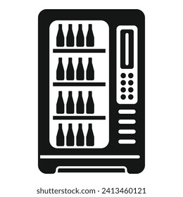Machinery juice icon simple vector. Food snack. Sell apparatus