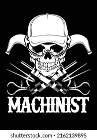 Machinist It can be used for Merchandise, digital printing, screen-printing or t-shirt etc.