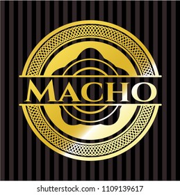  Macho gold badge