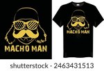 Macho Man Wwe T-Shirts Design-Wwe Rings T-Shirt Design

