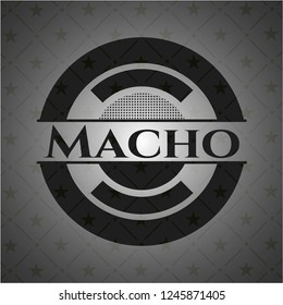 Macho realistic dark emblem