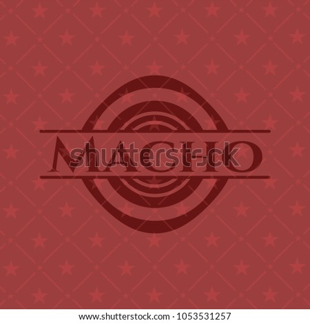  Macho red emblem