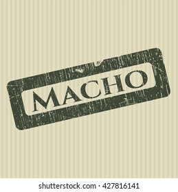 Macho rubber grunge seal
