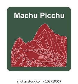 Machu Picchu Icon