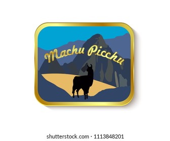 Machu Picchu sticker