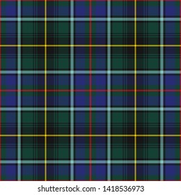 MacInnes Modern Tartan. Seamless pattern for fabric, kilts, skirts, plaids