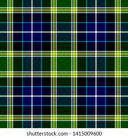 MacKellar Tartan. Seamless pattern for fabric, kilts, skirts, plaids