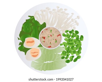 Mackerel Puff Meal with Boiled