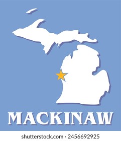 Mackinaw City Michigan Vereinigte Staaten