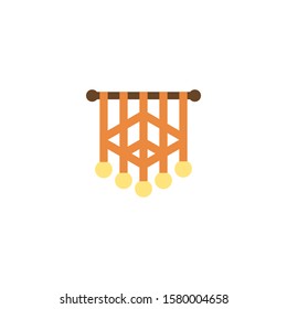 macrame creative icon. From Handmade icons collection. Isolated macrame sign on white background
