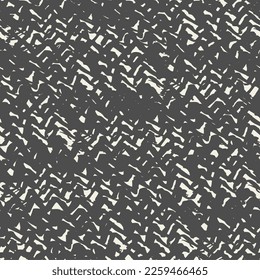 Patrón sin foco del tinte del tie del zigzag de Macrame.  Impresión de arte ondulante geométrica. Imitación geométrica monocromática de chevron. Tinta de arenisca Japón Diseño Triángulo de la Shiboria Fondo Minimalista. Blanco y negro