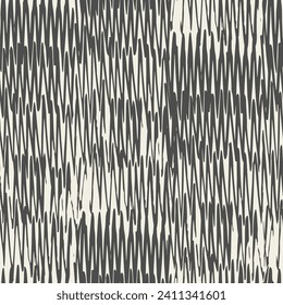 Macrame Zigzag Tie Dye Seamless Pattern.  Geometric Wave Art Print. Shibory Triangle Minimalistic Background. White and Black Herringbone Ink Japan Design Geometric Monochrome Chevron Imitation.