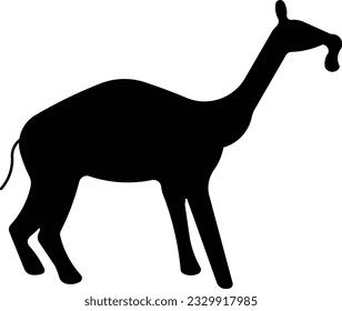 macrauchenia dinosaur extinct Jurassic animal Glyph