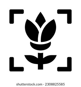 gráfico vectorial de ilustración de icono de glifo de macros