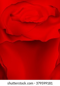 Macro image of dark red rose. EPS 10 vector file included