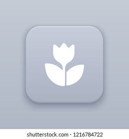 Macro, mode button, best vector on a gray background