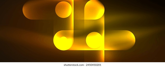 A macro photograph of a glowing amber object, emitting heat and surrounded by darkness. The object creates a mesmerizing pattern, with tints and shades of yellow