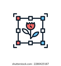 Macro Photography icon in vector. Illustration